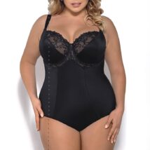 Gorsety, body, pasy Body Model K356 Gala Black – Gorsenia Lingerie
