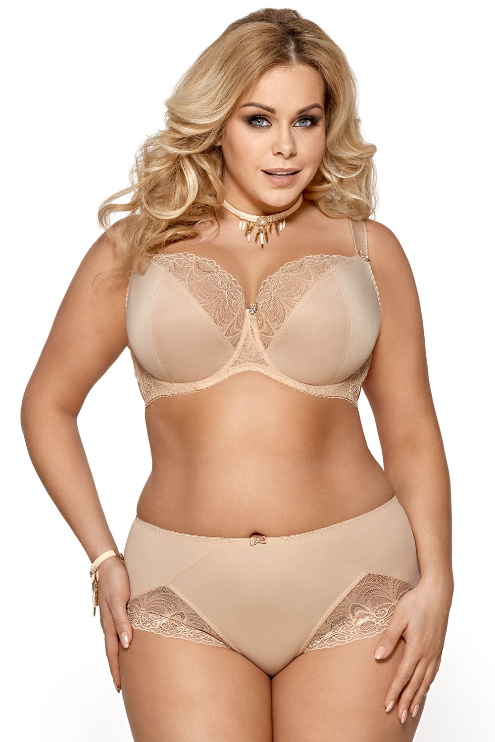 Figi Model K426 Casablanca Beige - Gorsenia Lingerie - obrazek 2