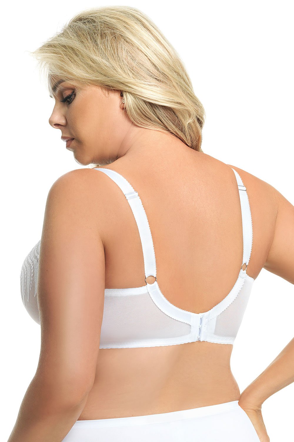 Biustonosz Soft Model Destiny K500 White - Gorsenia Lingerie - obrazek 3