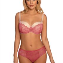 Biustonosz push up Biustonosz Usztywniany Model VB-432 Powder Pink/Coral – Vena