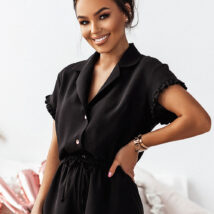 Piżama Damska Model Holly PK09 Black – IVON