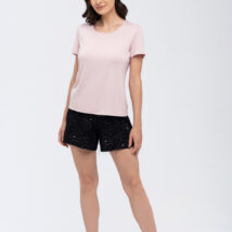 Piżama Komplet Model Koi Beige/Black – Babella