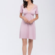 Koszulka nocna Koszula Nocna Model Simone Pink – Babella