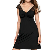 Koszulka nocna Koszula Nocna Model Marisa Black – Babella