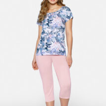 Piżama Damska Model Primavera Blue/Pink – Babella