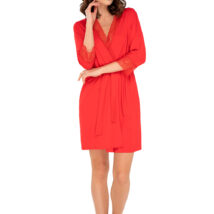 Szlafrok Damski Model Allison Red – Babella