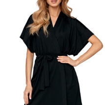 Szlafrok Damski Model Corina Black – Babella