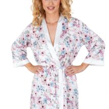 Szlafrok Damski Model Rosa Ecru – Donna