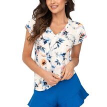 Piżama Damska Model Astrid 1/2 Cobalt – Donna