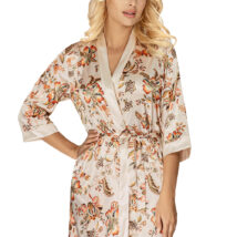 Szlafrok Damski Model Paris Light Beige – Donna