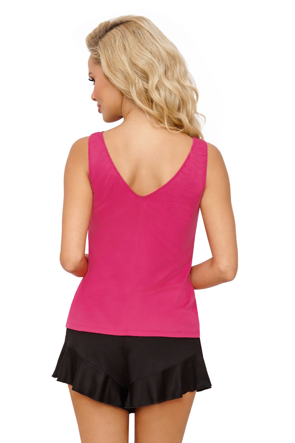 Piżama Model Candy 1/2 Fuksja - Donna - obrazek 2