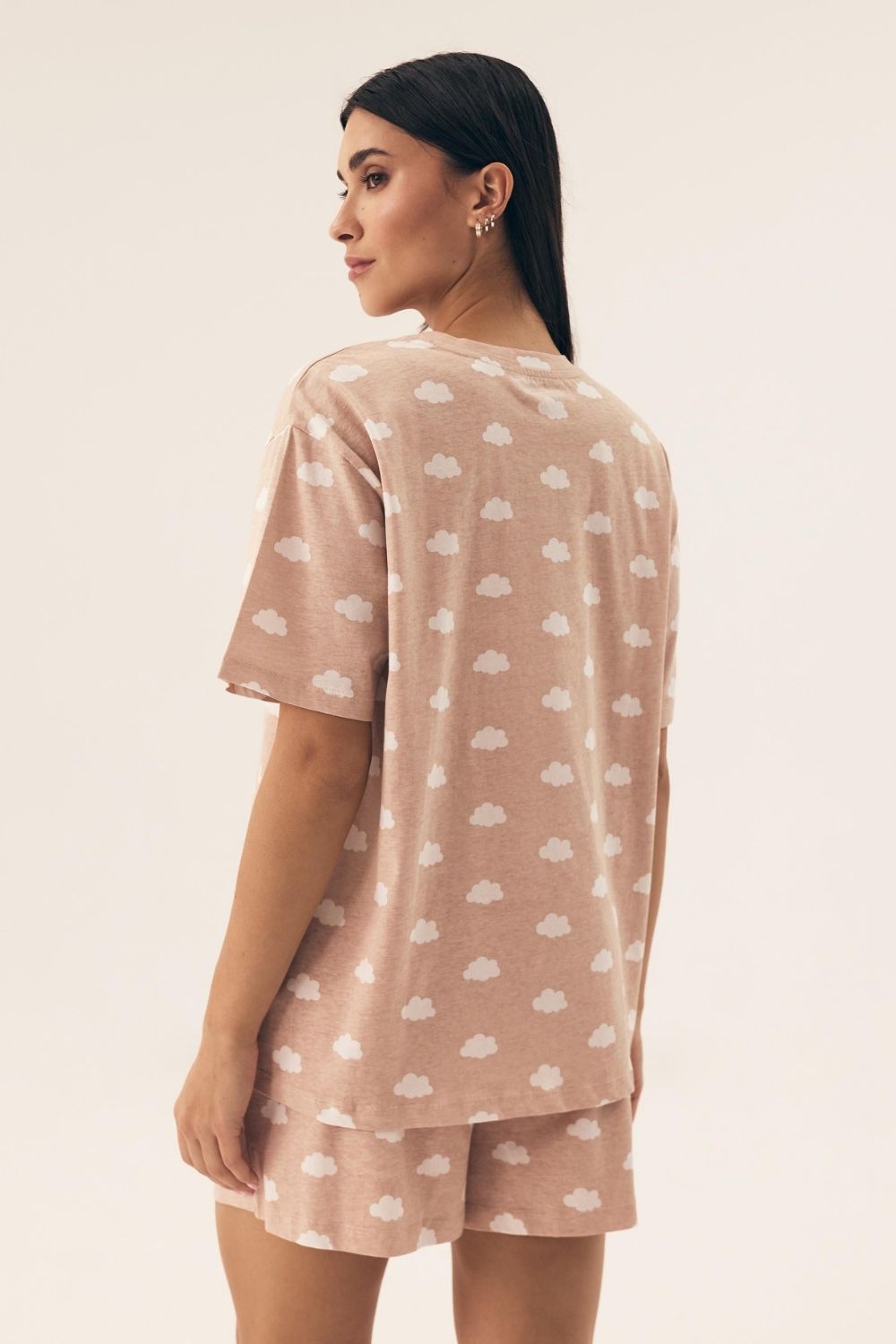 Piżama Damska Model Nubes 4264-08X Beige - Henderson - obrazek 2