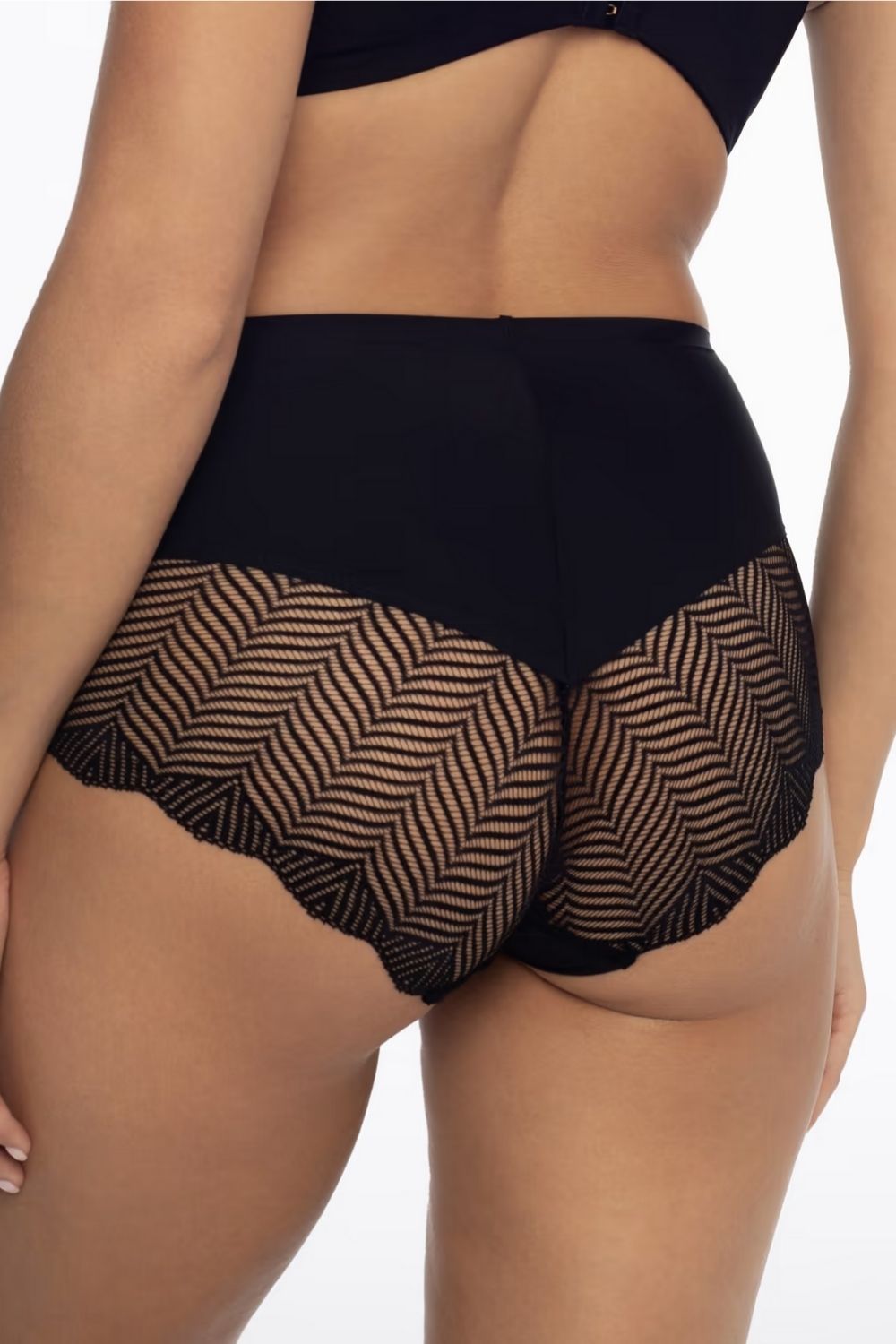 Komplet Figi Model Passy 41615-K001 Black/Beige - Henderson - obrazek 4