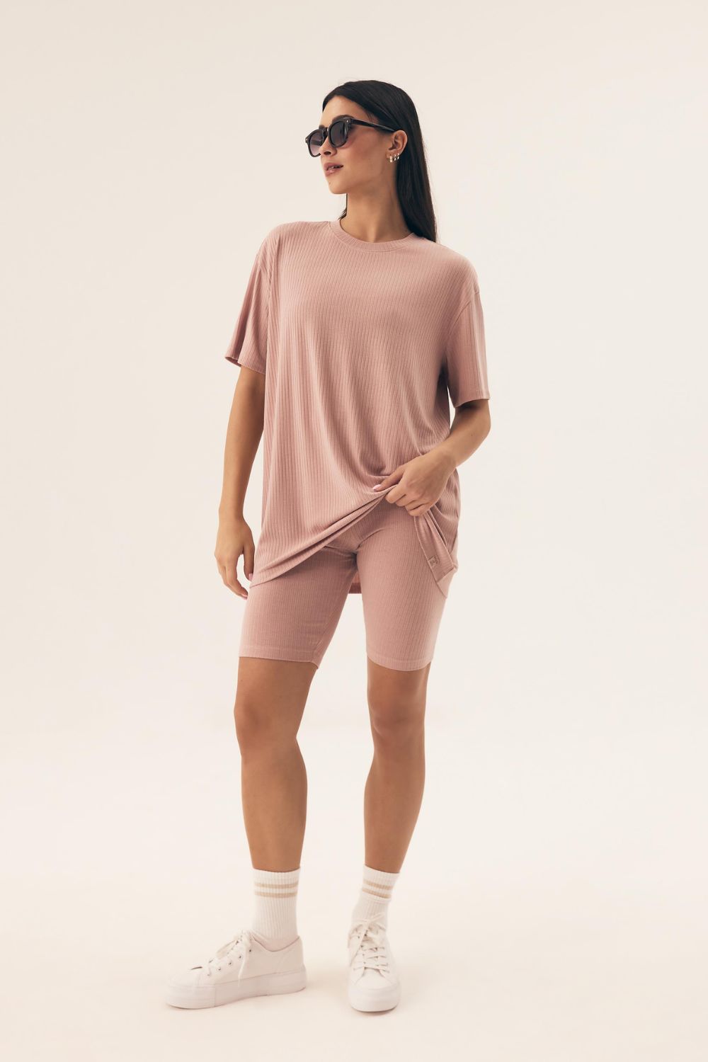 Piżama Damska Model Nueva 42682-08X Dirty Pink Beige - Henderson - obrazek 2