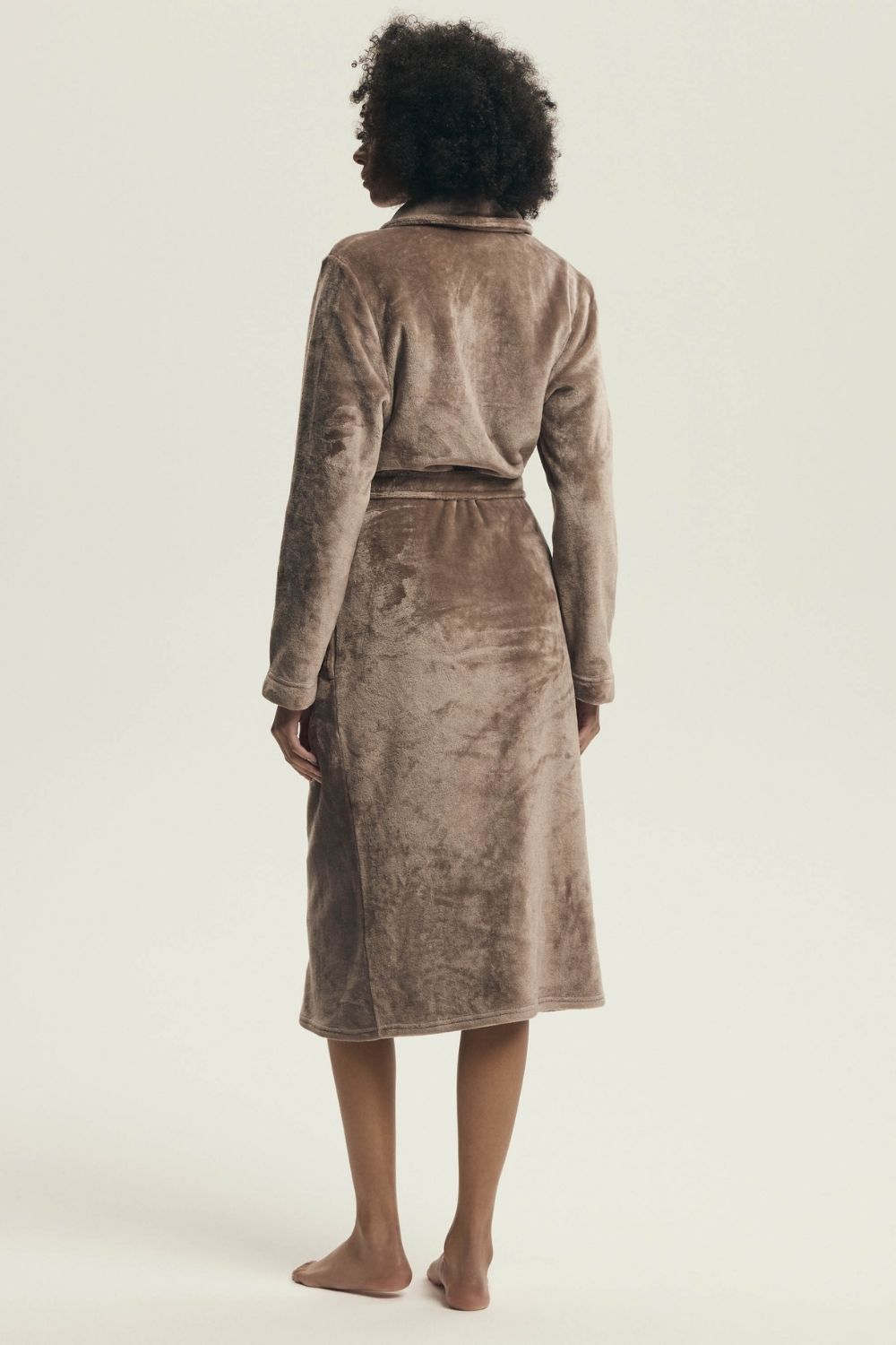 Szlafrok Damski Model Dextra 43595-84X Coffee Brown - Henderson - obrazek 2