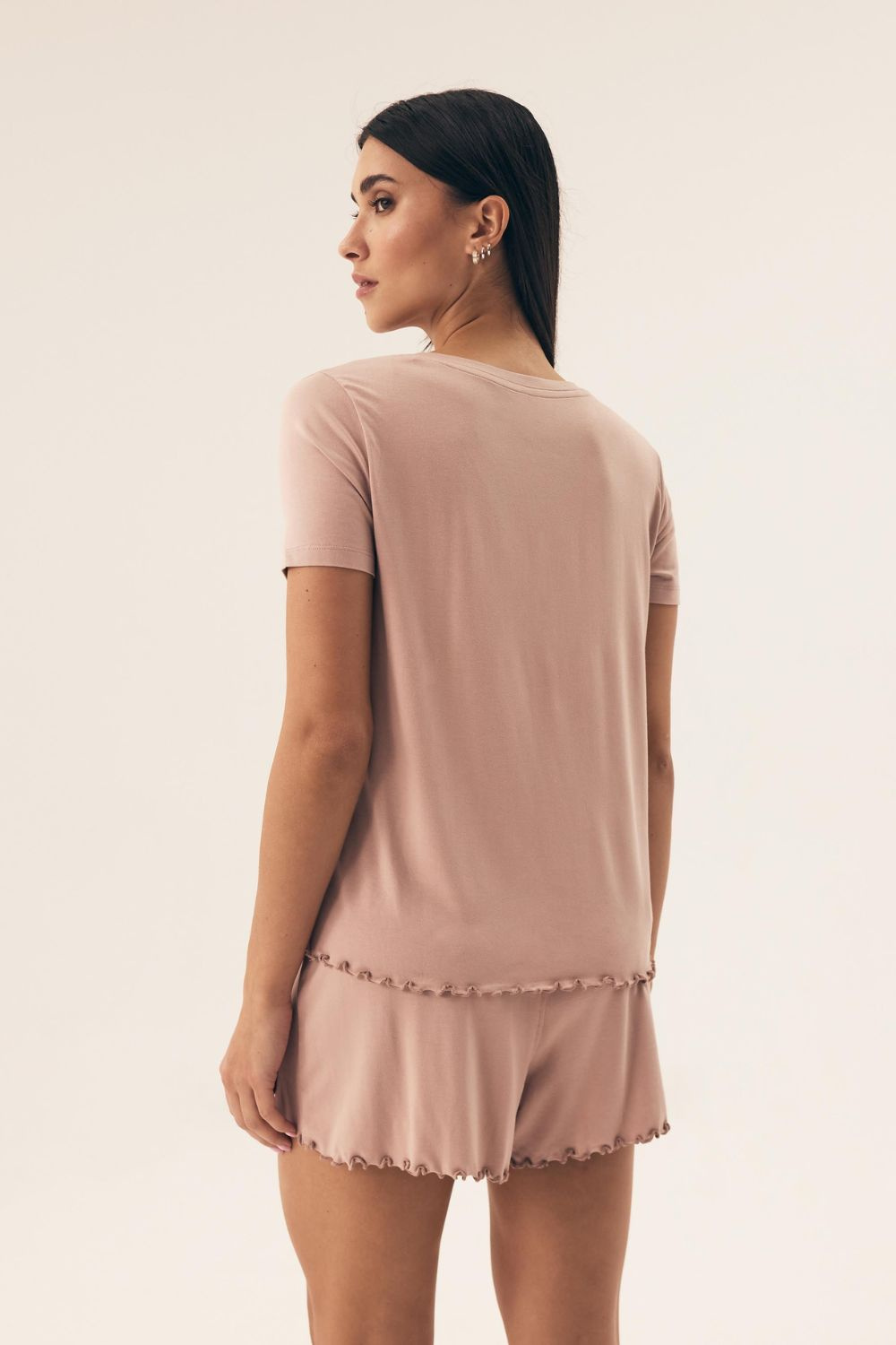 Piżama Damska Model Noves 42679-08X Beige - Henderson - obrazek 3