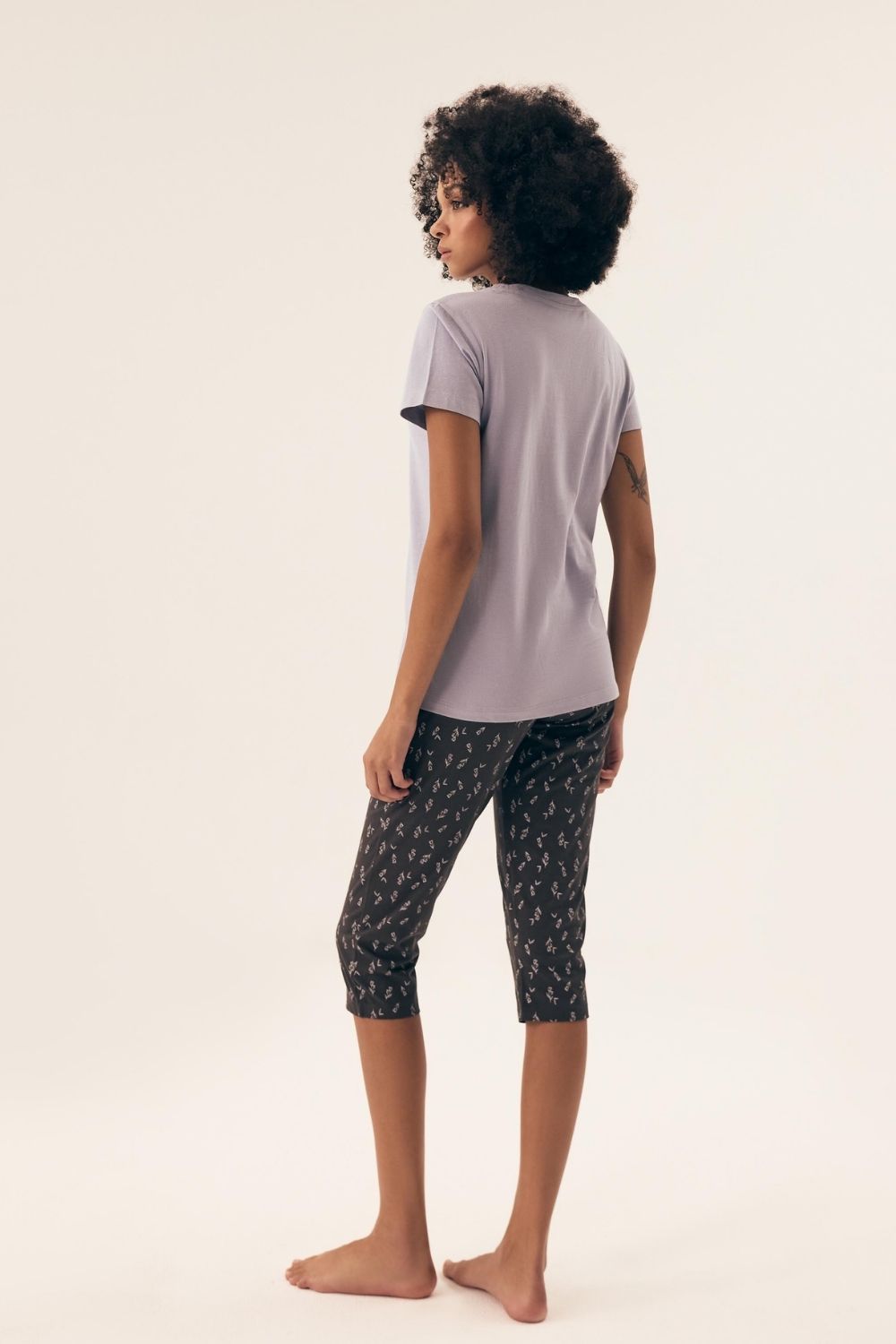 Piżama Damska Model Naturaleza 42658-04X Lawenda/Violet - Henderson - obrazek 2