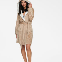 Szlafrok Damski Model Hokky 40136-84X Dark Beige – Henderson