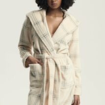 Szlafrok Damski Model Danna 43596-01X Ecru – Henderson