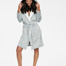 Szlafrok Damski Model Hoax 40144-09X Light Grey – Henderson