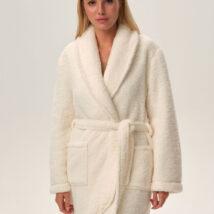 Szlafrok Damski Model Fune 41953-01X Ecru – Henderson