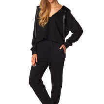 Piżama Komplet Model French Riviera SAL-PY-1163.III Black – Rossli