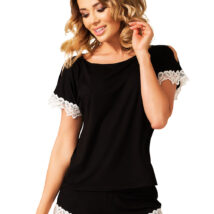 Piżama Komplet Model Delos wiskoza Black – Kalimo