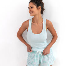 Koszulka nocna Bokserka Model Priscilla Mint – Sensis