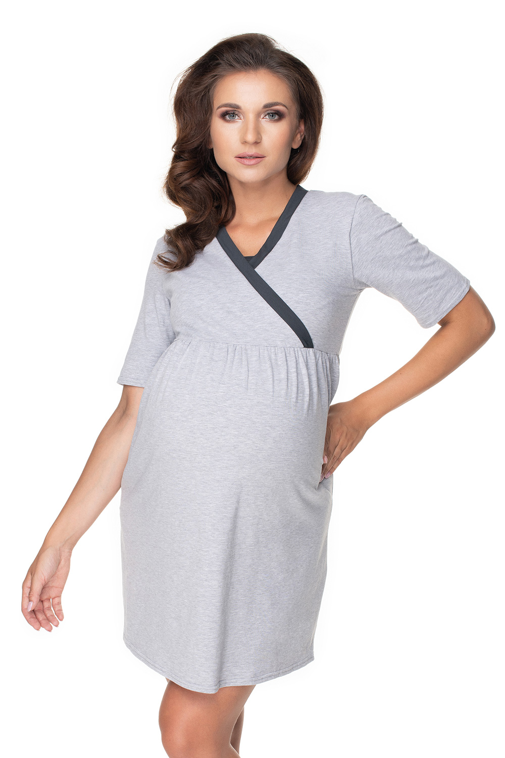 Piżama Komplet Model 0149 Grey - PeeKaBoo - obrazek 2