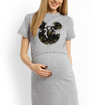 Koszulka nocna Koszula Nocna Model 1625C Grey – PeeKaBoo