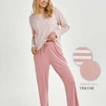 Piżama Damska Model Allesandra 3428 Powder Pink – Taro