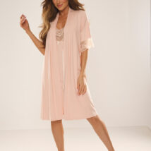 Szlafrok Damski Model Noela 643 Beige – De Lafense