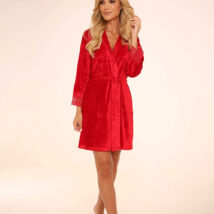 Szlafrok Damski Model Milagros 457 Red – De Lafense