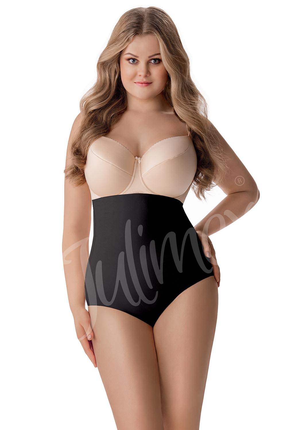 Figi wyszczuplające Model 241 Black - Julimex Shapewear - obrazek 2