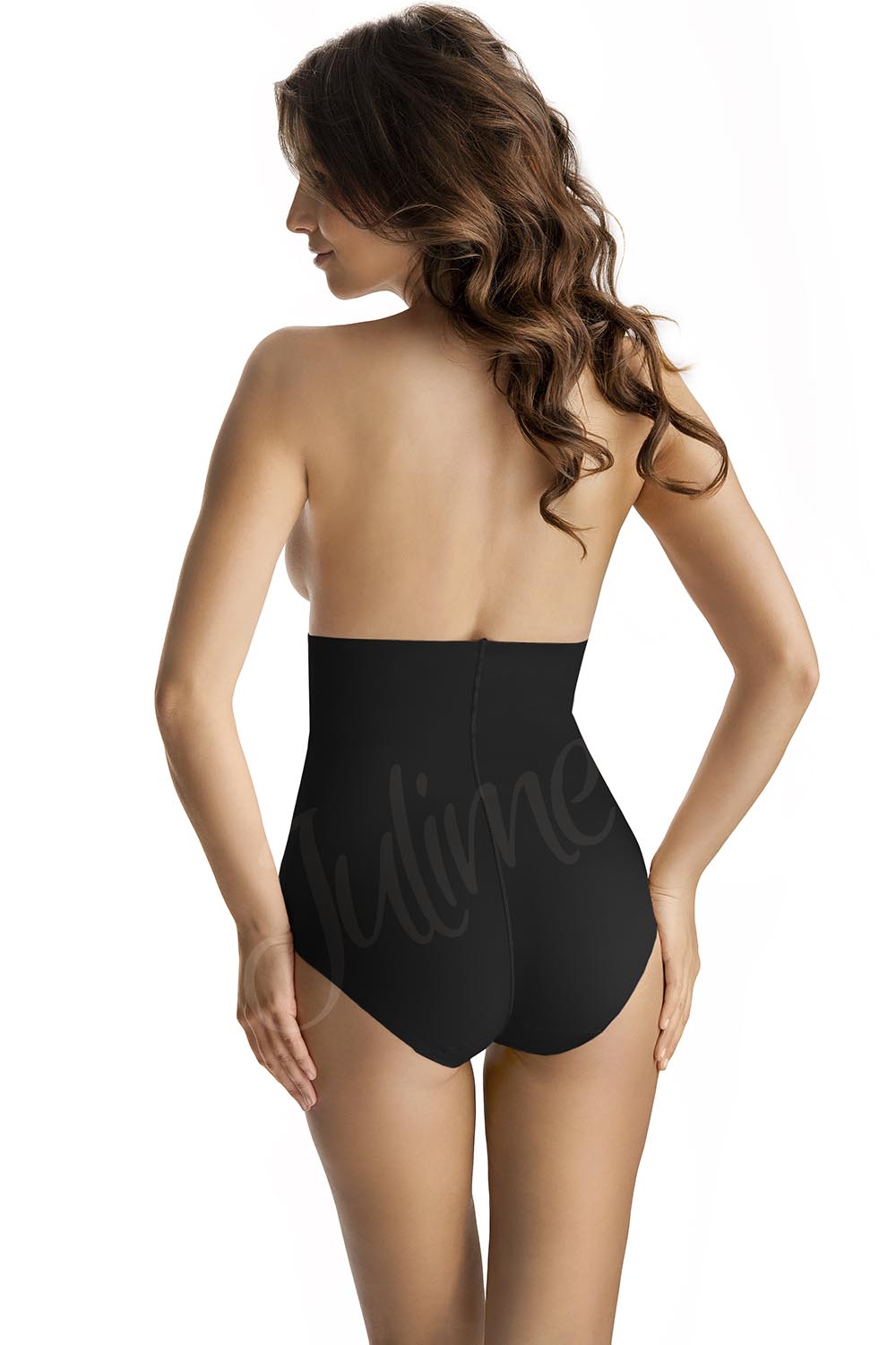 Figi wyszczuplające Model 241 Black - Julimex Shapewear - obrazek 3