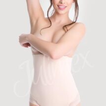 Figi wyszczuplające Model 141 Mesh Naturalny – Julimex Shapewear