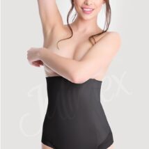 Figi wyszczuplające Model 141 Mesh Figi Black – Julimex Shapewear