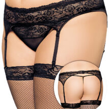 Komplet Model Garterbelt 3305 Plus Size Black – SoftLine Collection