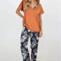 Piżama Damska Model Mosaic Muse Carmel – Momenti Per Me