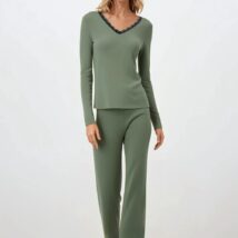 Piżama Damska Model Emerald Dreams Green – Momenti Per Me