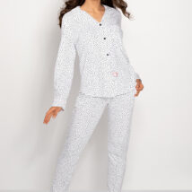 Piżama Damska Model Delicate Style White – Momenti Per Me