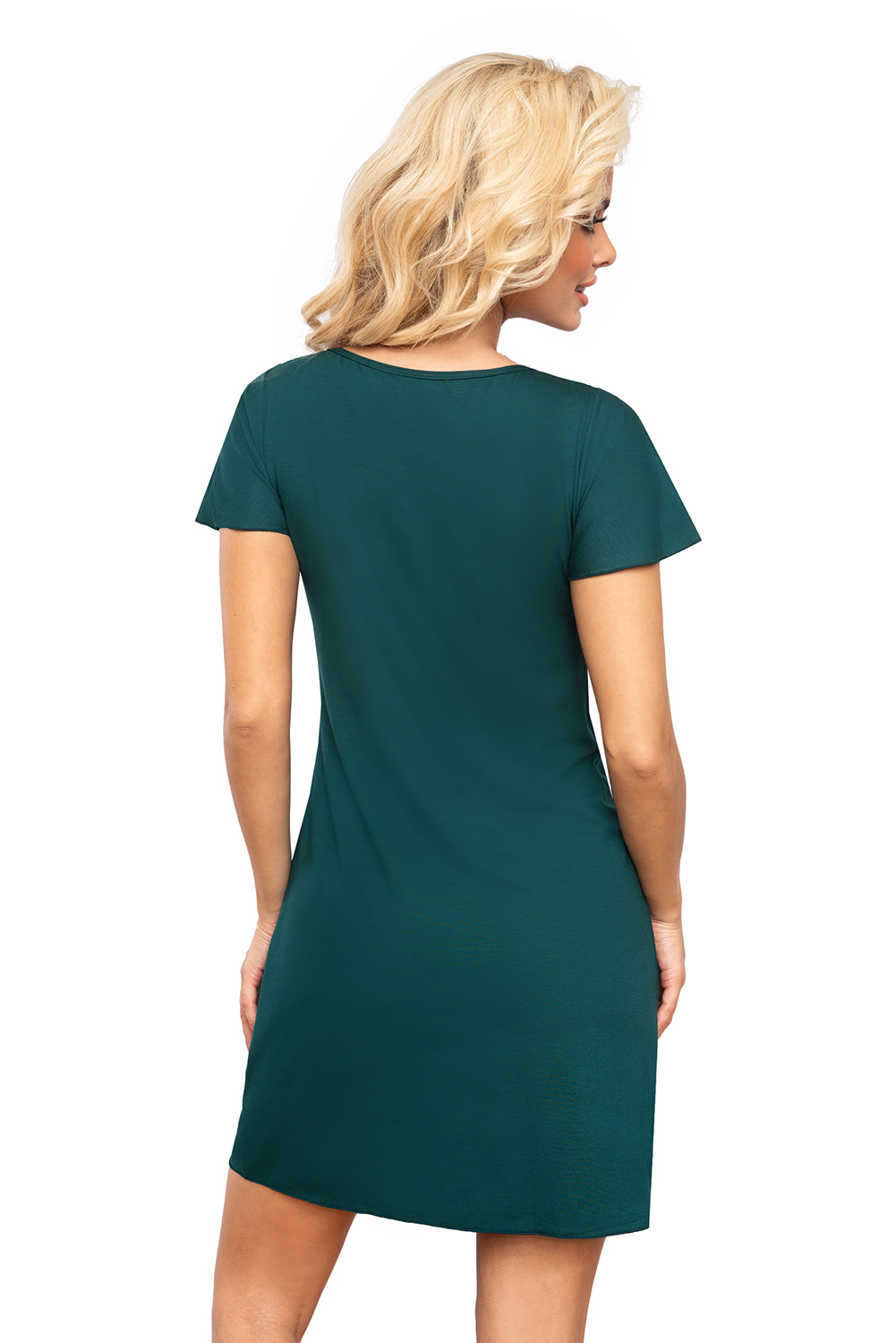 Koszulka nocna Koszula Nocna Model 201 Green - T!SSI - obrazek 2