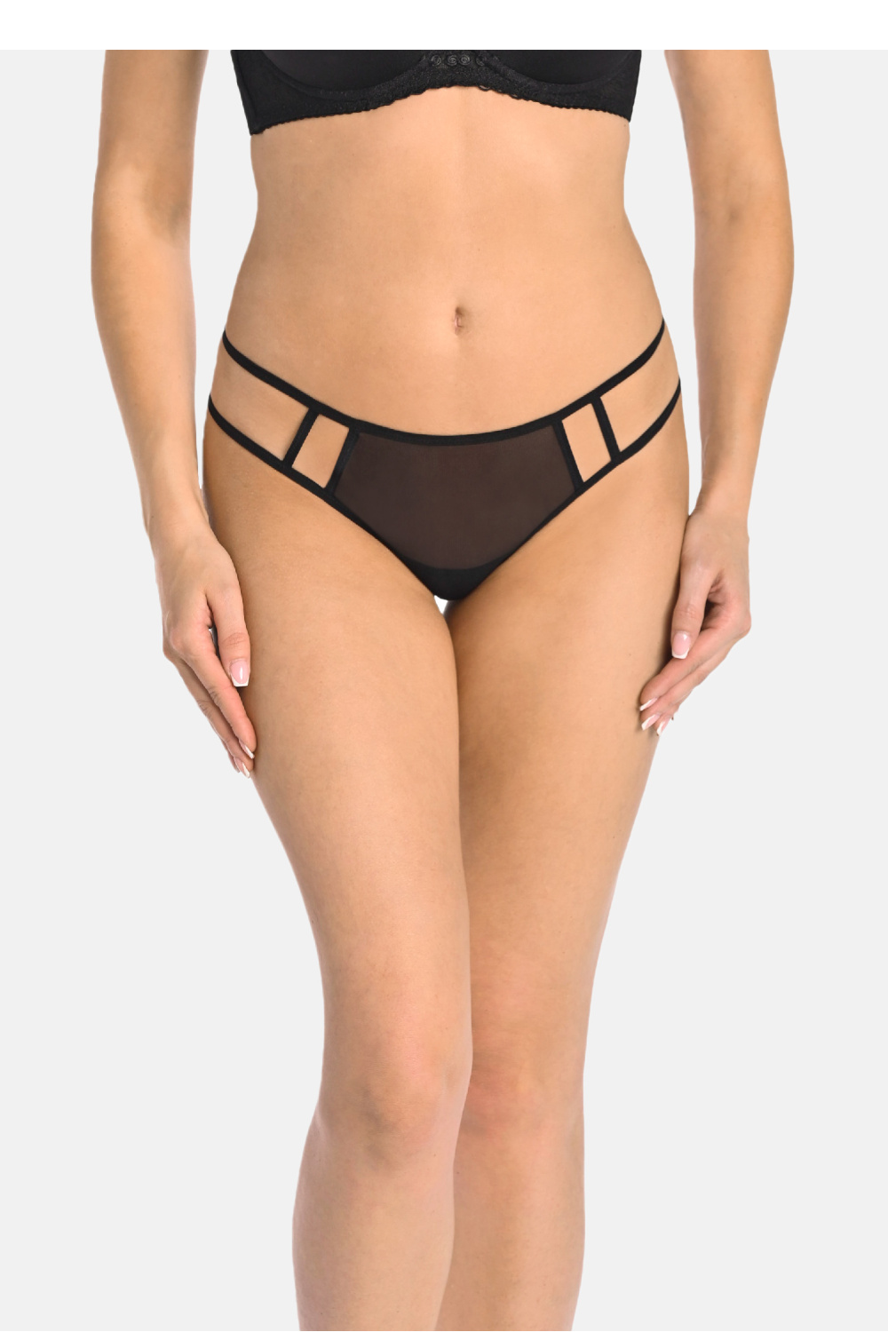 Stringi Model Gabbie 3144 Black - Teyli