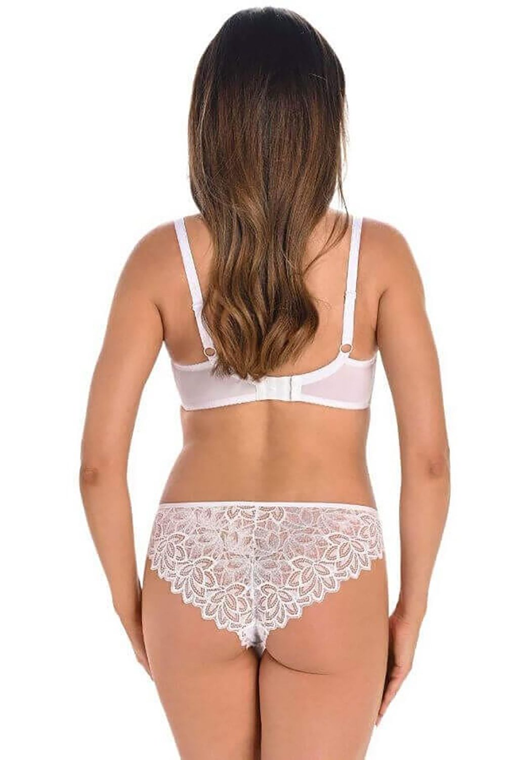 Figi brazyliany Model Lilian 3129 White - Teyli - obrazek 2