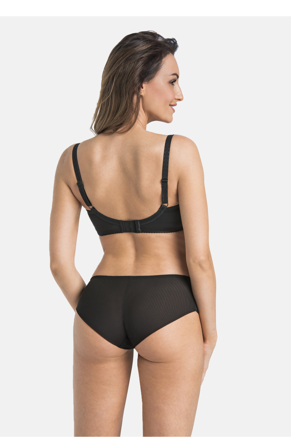 Szorty Model Victoria 352 Black - Teyli - obrazek 2