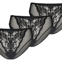 Figi Komplet figi Model Glamour 312-3 Black – Teyli