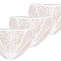 Figi Komplet figi Model Glamour 312-3 White – Teyli