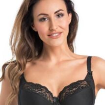 Biustonosz Soft Model Amelia 201 Black – Teyli