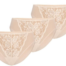 Figi Komplet figi Model Glamour 312-3 Beige – Teyli