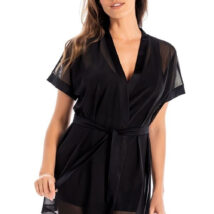 Szlafrok Model Mona 2905 Black – Teyli